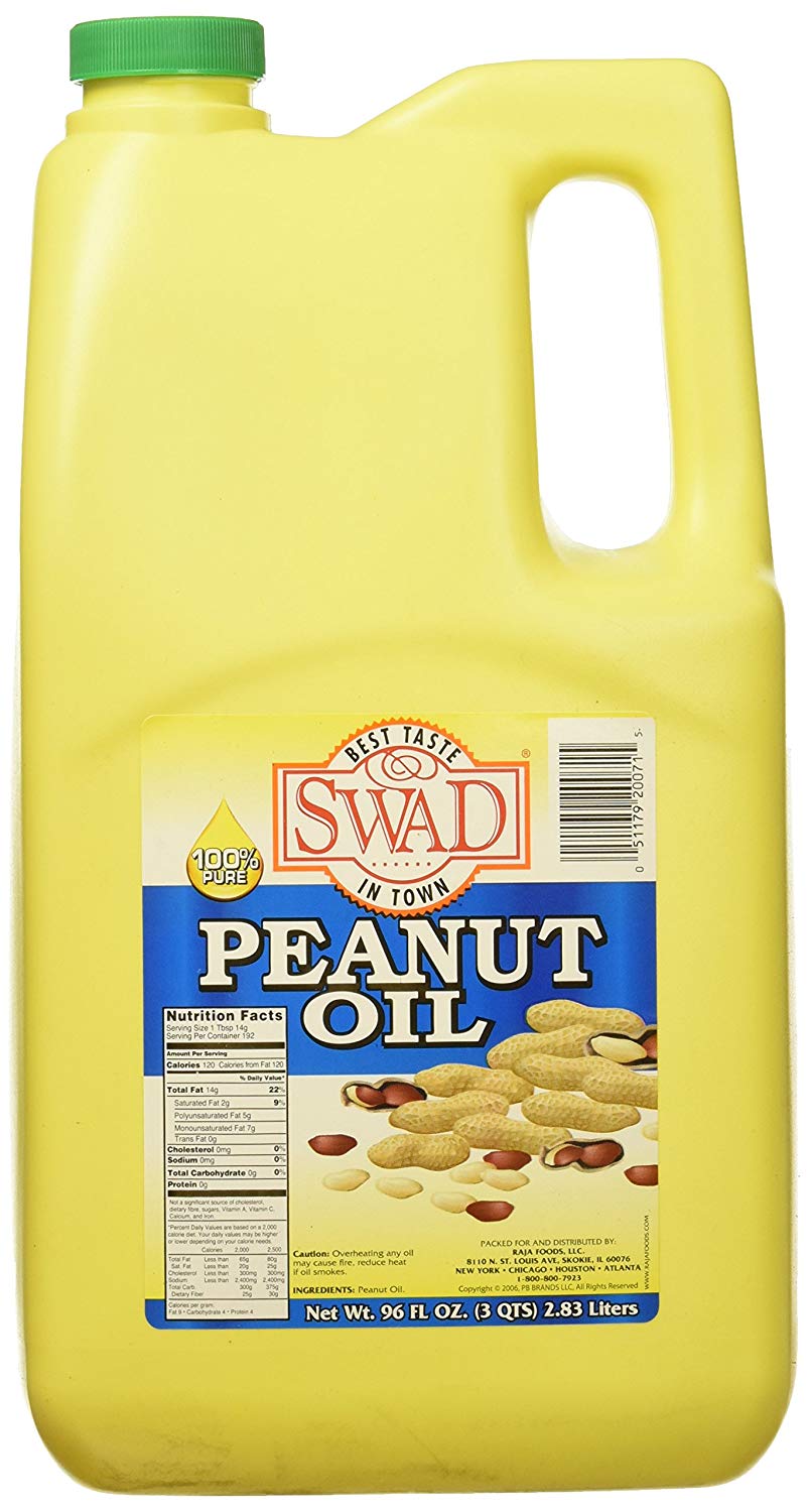 Swad Peanut Oil, 96 Ounce 39303 USA